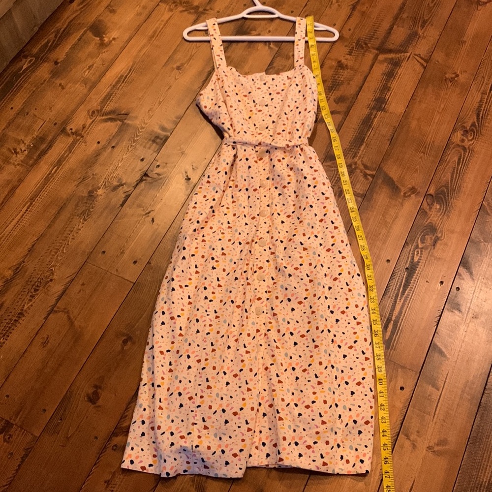 Madewell | Colourful Dotted Midi Dress - Picture 11 of 13